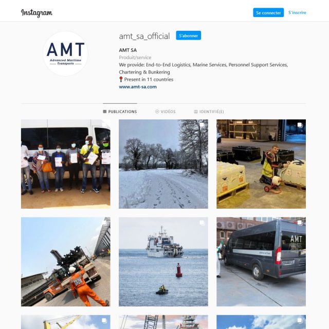 AMT SA is now on INSTAGRAM, follow us !